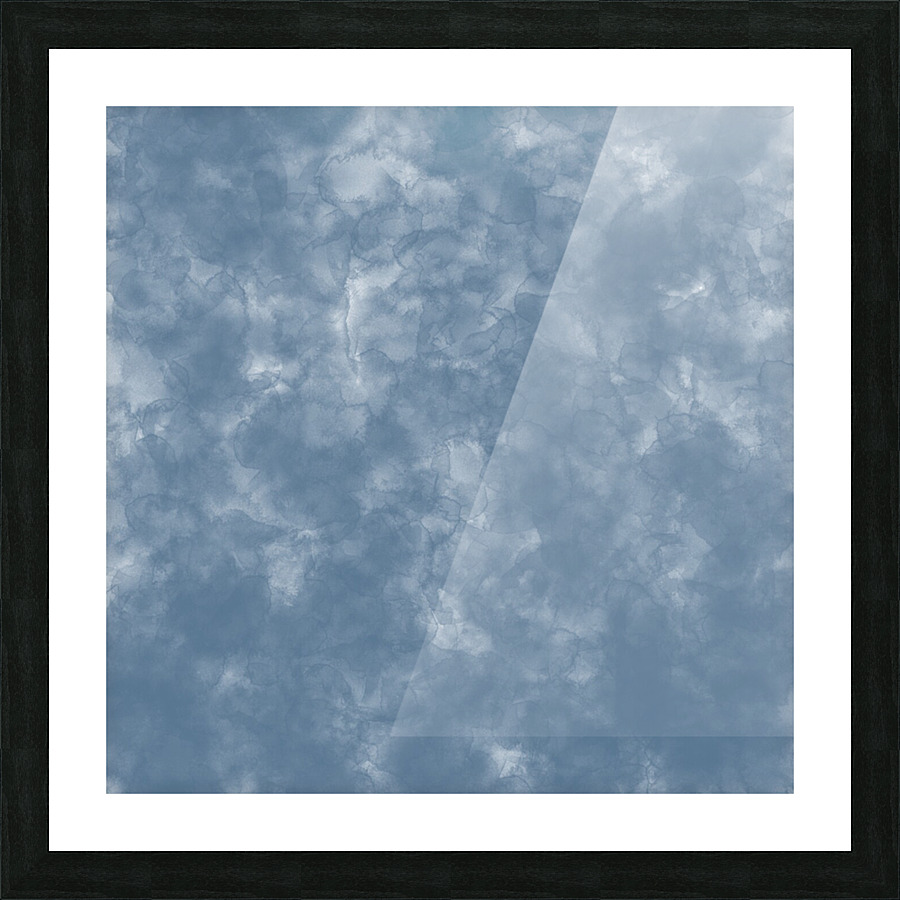 Queen Blue Picture Frame print