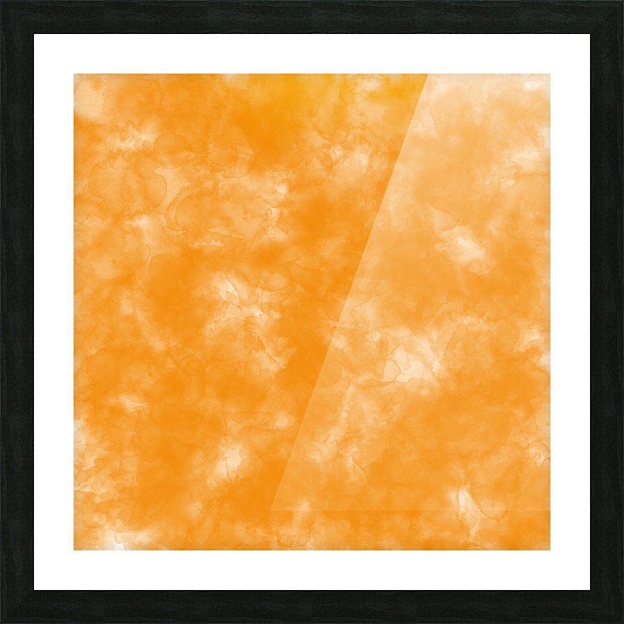 Tangerine Picture Frame print