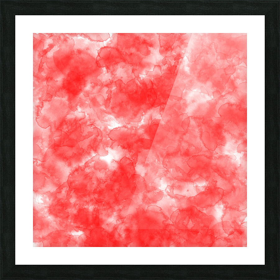 Red Picture Frame print