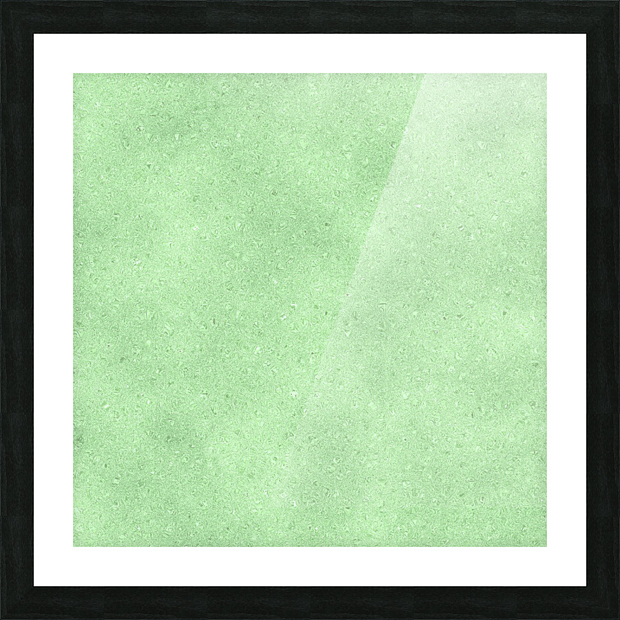 Green Glitter Picture Frame print