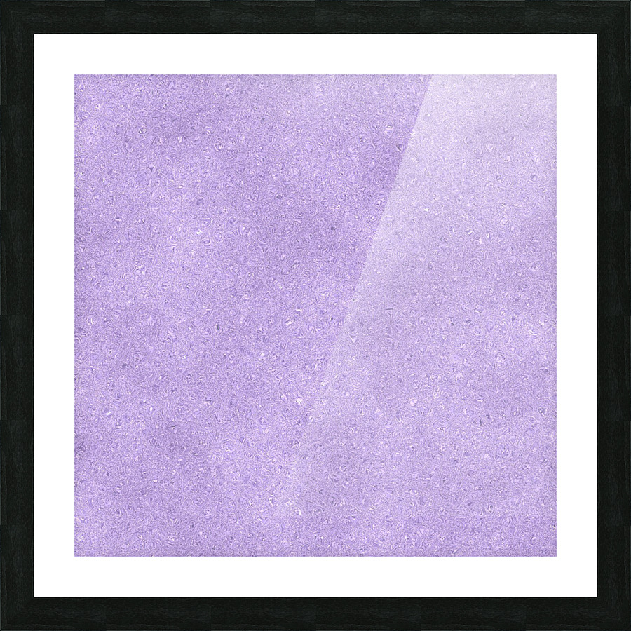 Purple Glitter Picture Frame print