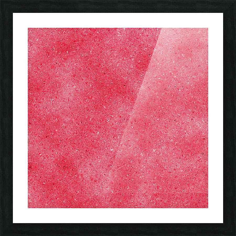Rose Pink Glitter Picture Frame print