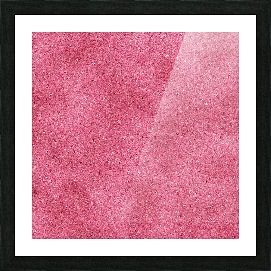 Pink Glitter Picture Frame print