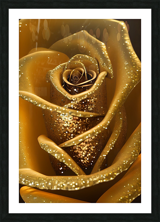 Royal Rose Picture Frame print