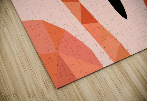 Flamingo Bird LOW POLY ART   rizu_designs puzzle