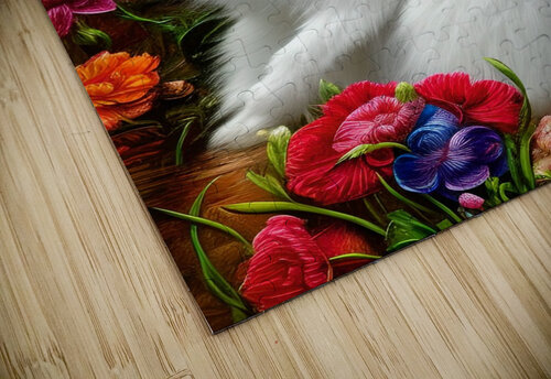 Floral Bunny rizu_designs puzzle