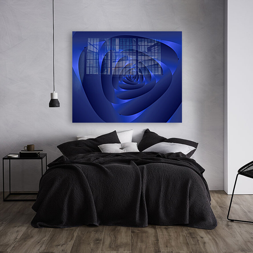 Blue Rose Art Reproduction