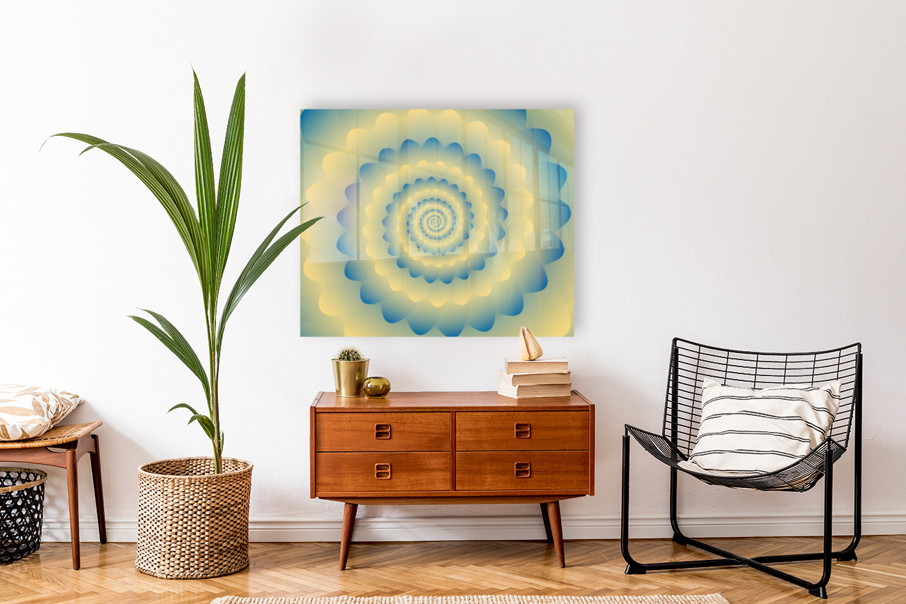 Fractal Flower Artwork Reproduction