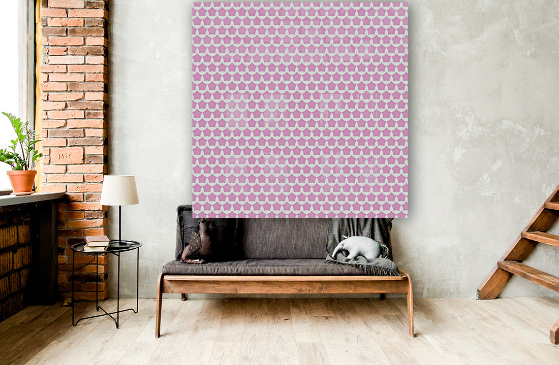 Pinky Pattern Artwork Reproduction