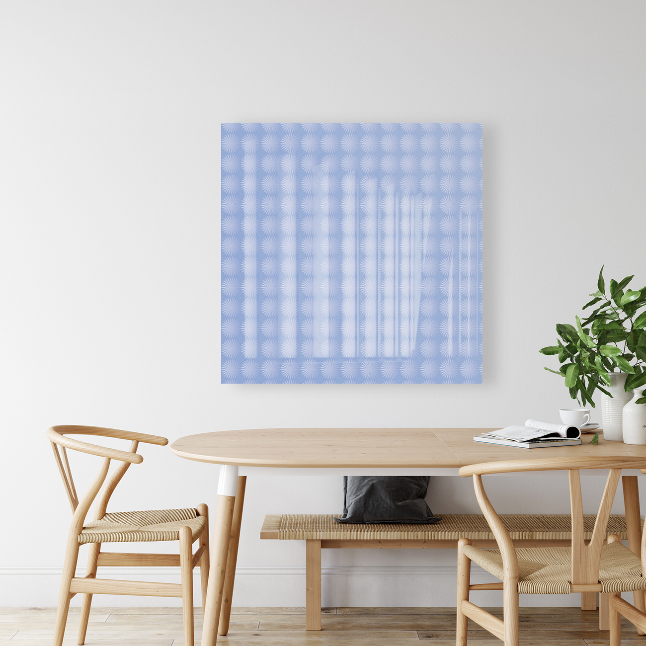 Bluish Art Reproduction