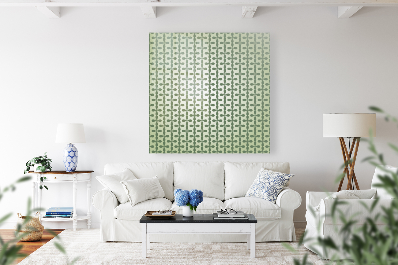 Floral Seamless Pattern Artwork Reproduction