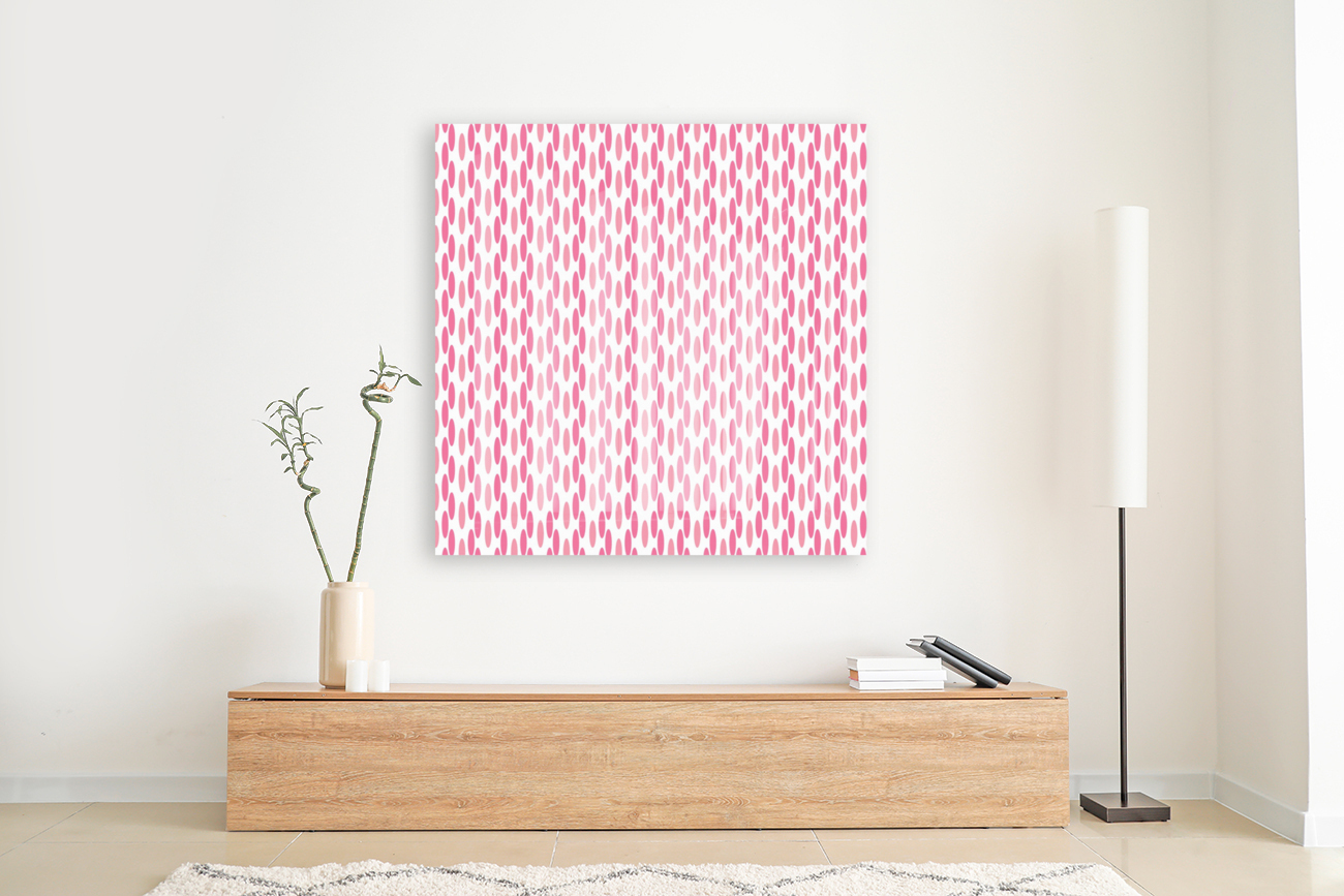 Pink Seamless Pattern Artwork Reproduction