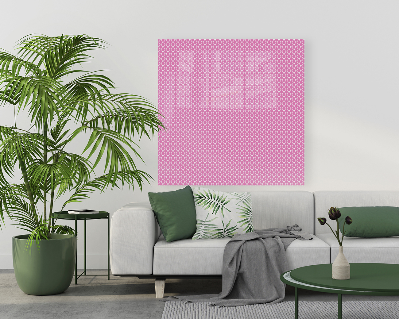 Lamp Pattern Art Reproduction
