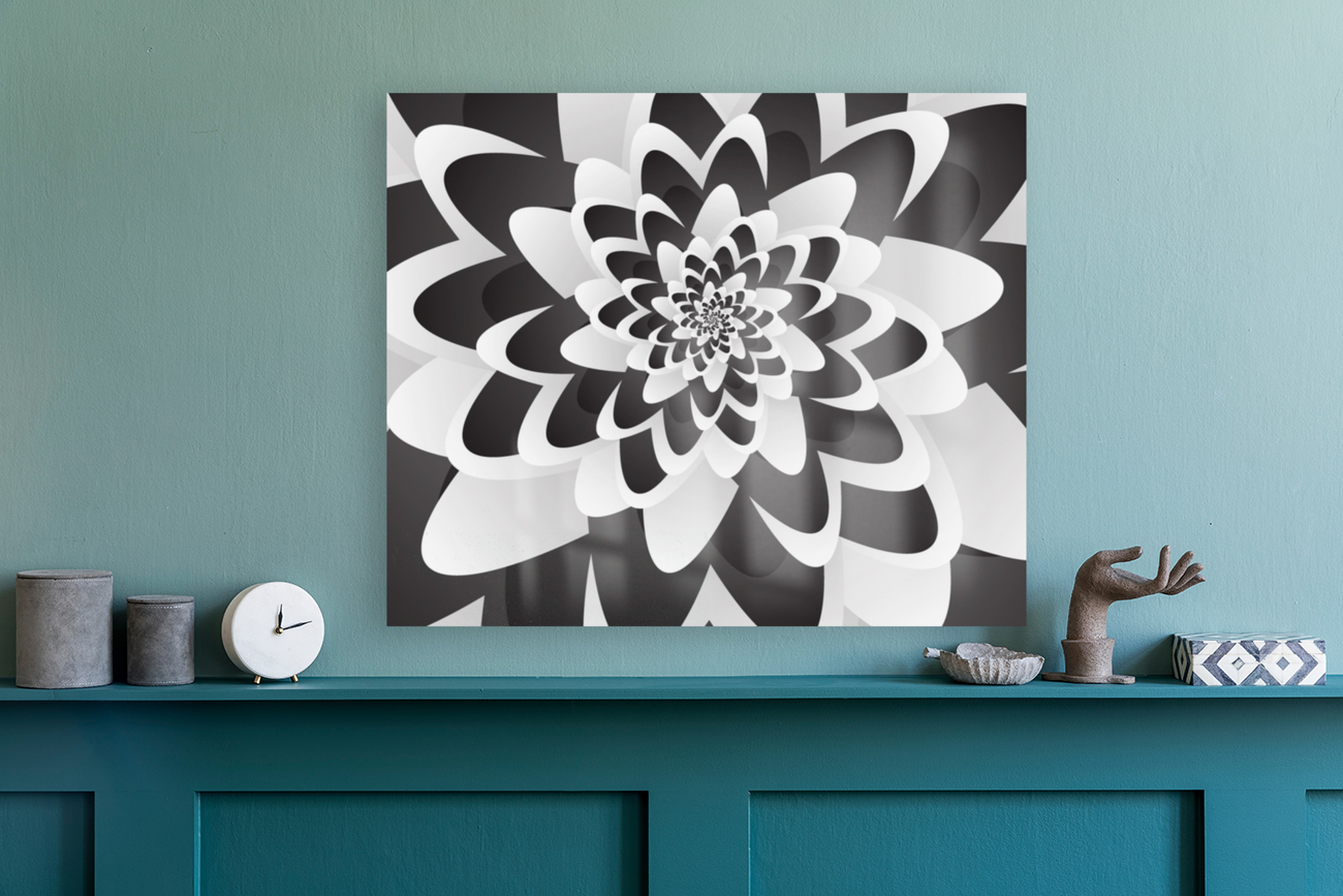 Monochrome Art Reproduction