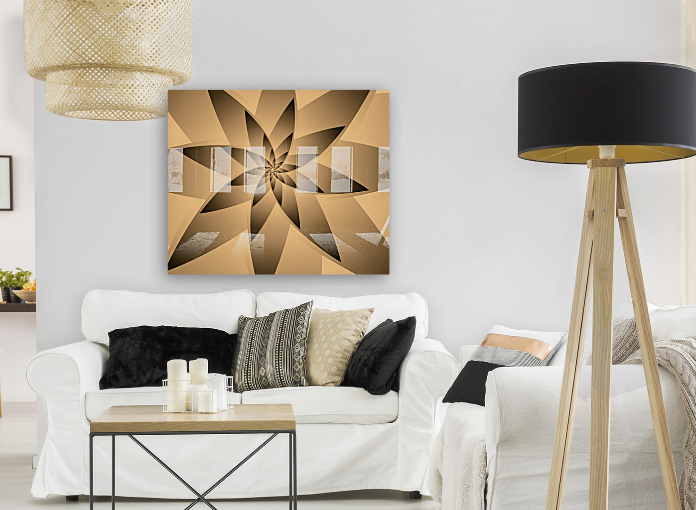 Optical Illusion Art Reproduction