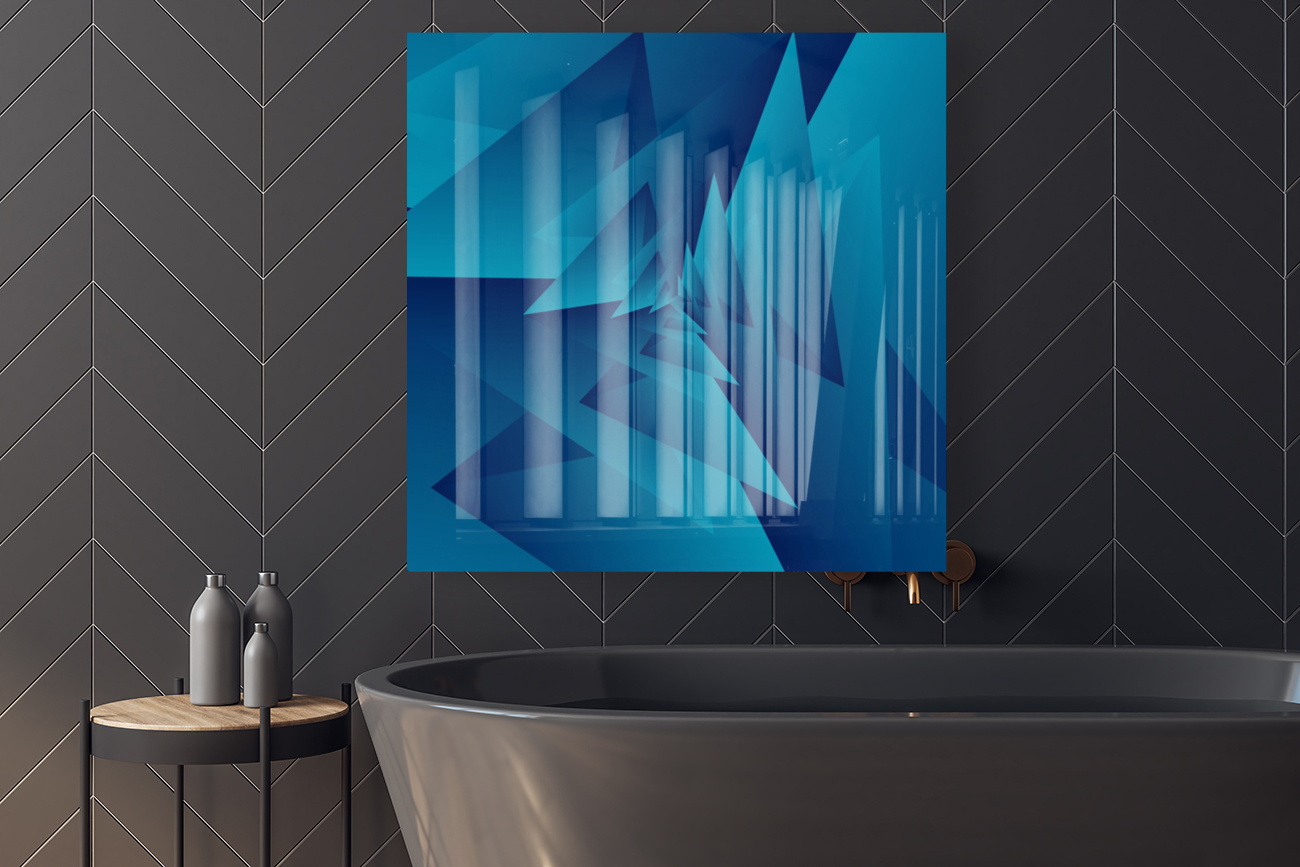 Crazy Triangle Art Reproduction