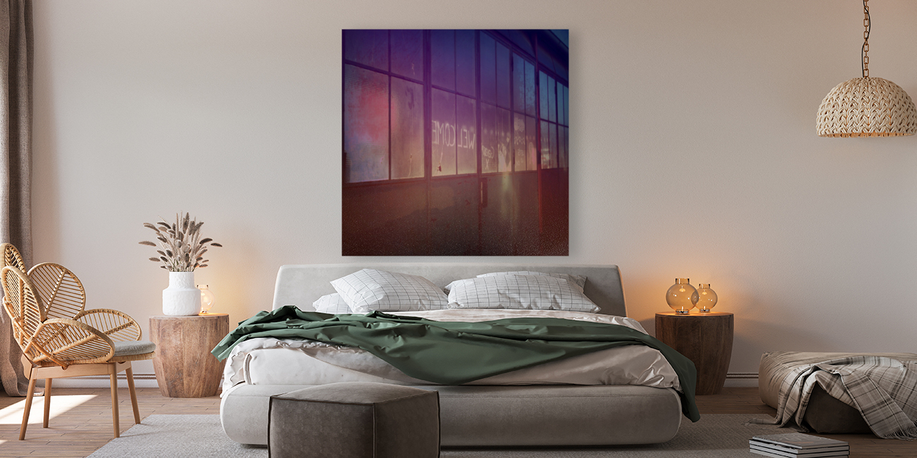 Purple Gradient Background Reproduction