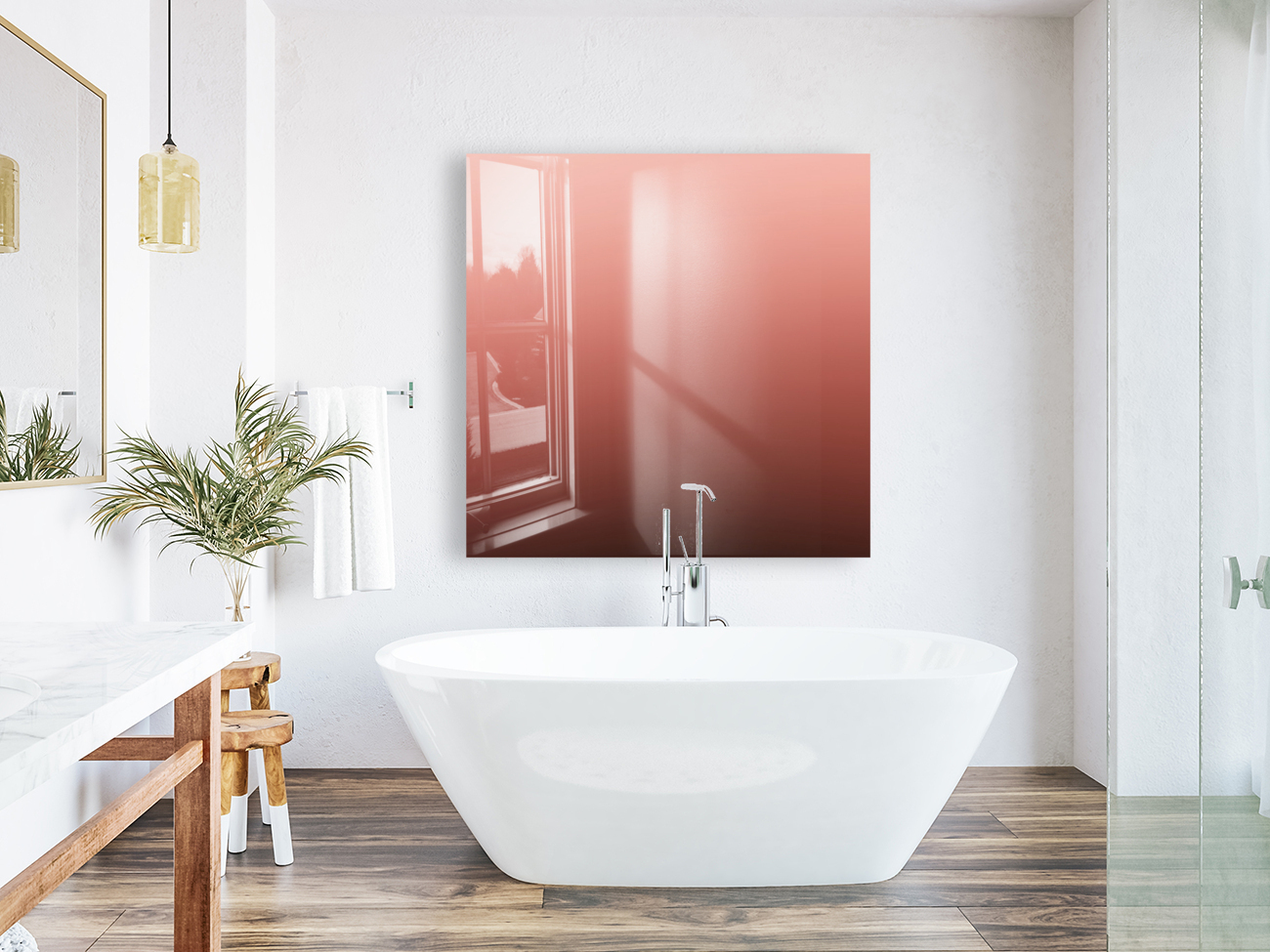 Red Gradient Background. Reproduction