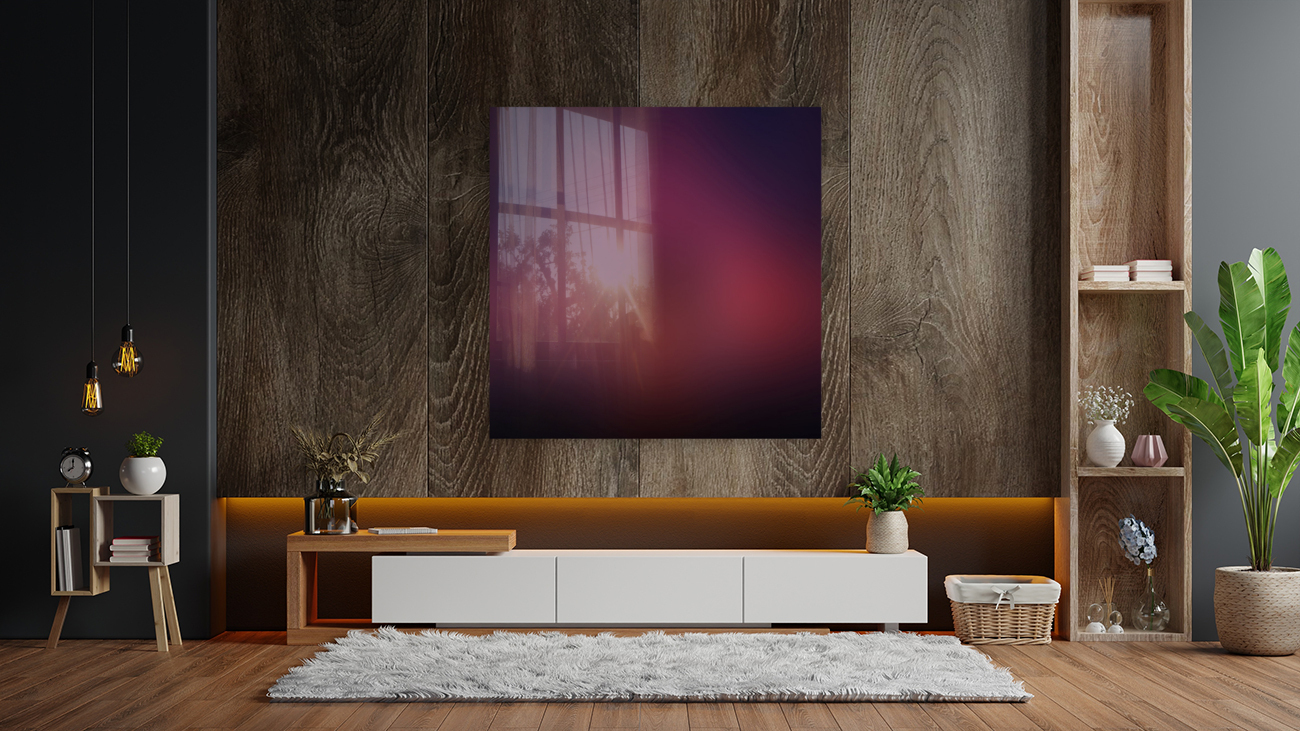 Blurred Red Background Reproduction