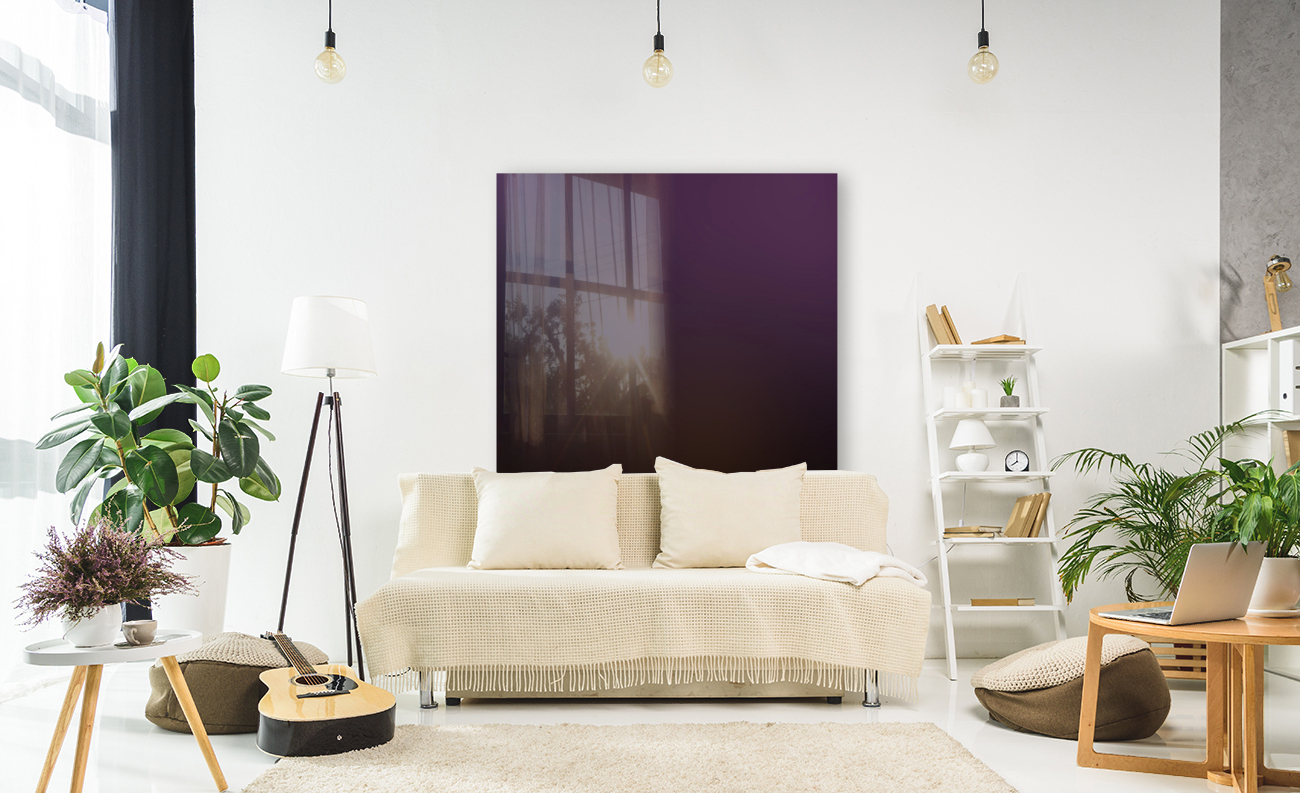 Violet blurred Background Reproduction