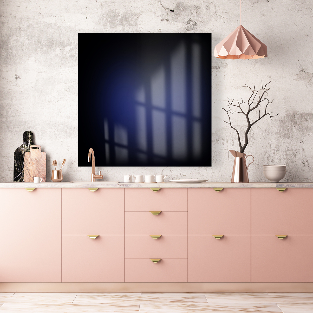 Blue Gradient Background Reproduction