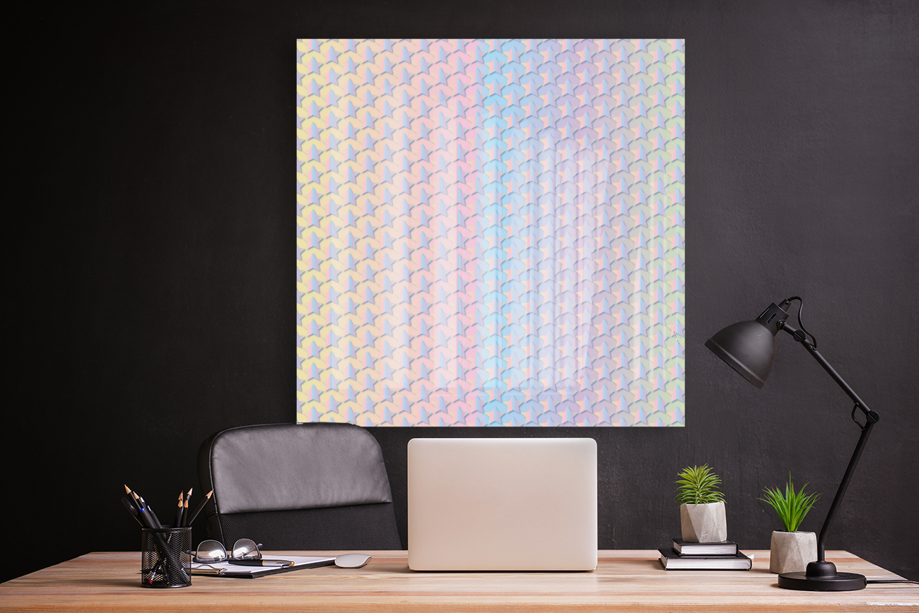 Multi color Star Pattern Reproduction
