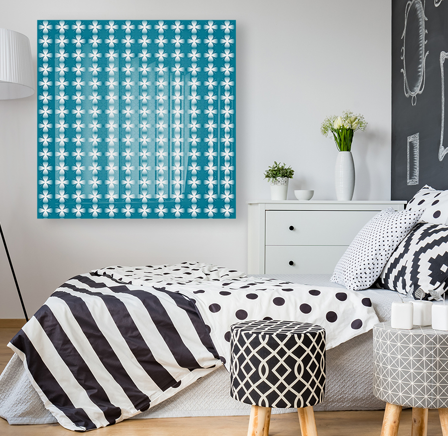 Abstract Blue Seamless Pattern Background   Reproduction