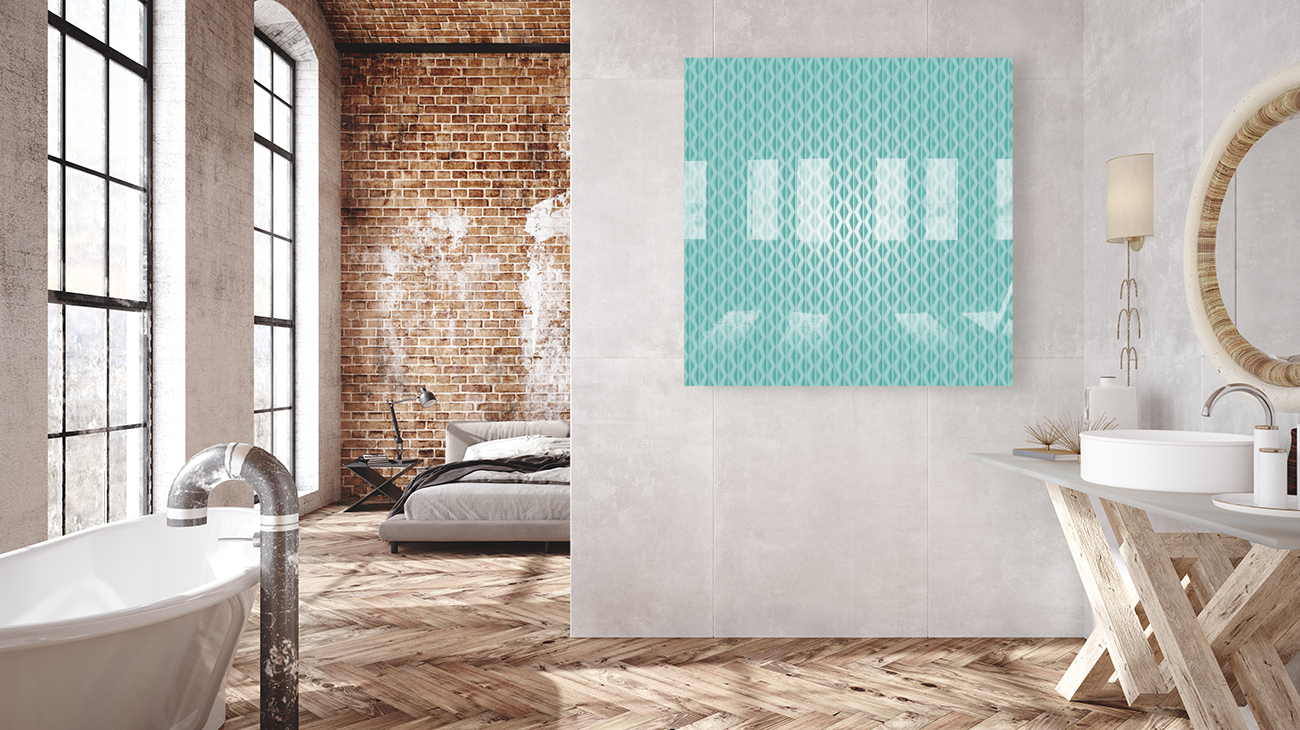 Green Diamond Art Reproduction