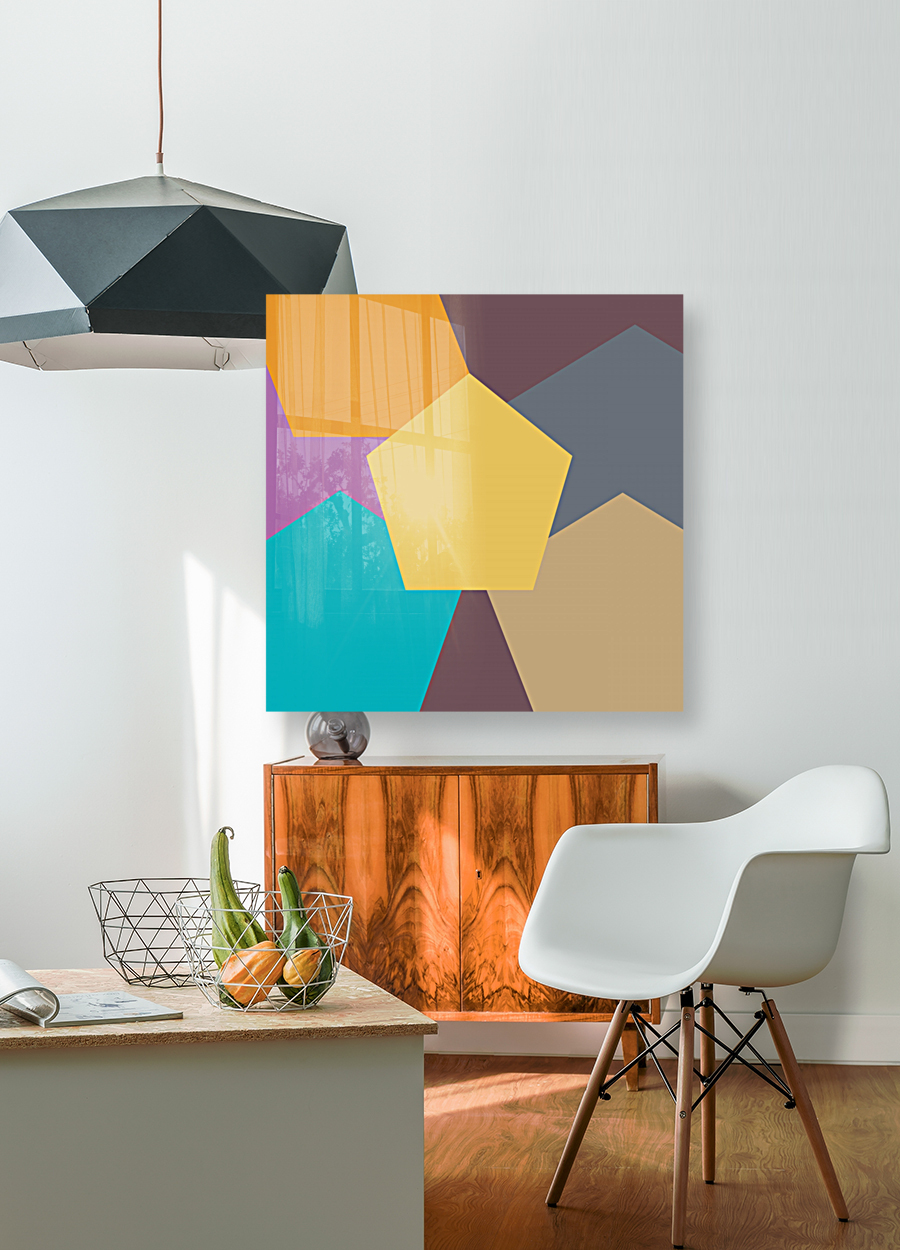 COLORFUL HEXAGON Pattern Reproduction