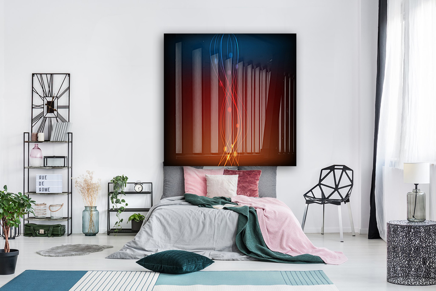 THUNDER LIGHT BACKGROUND   Reproduction
