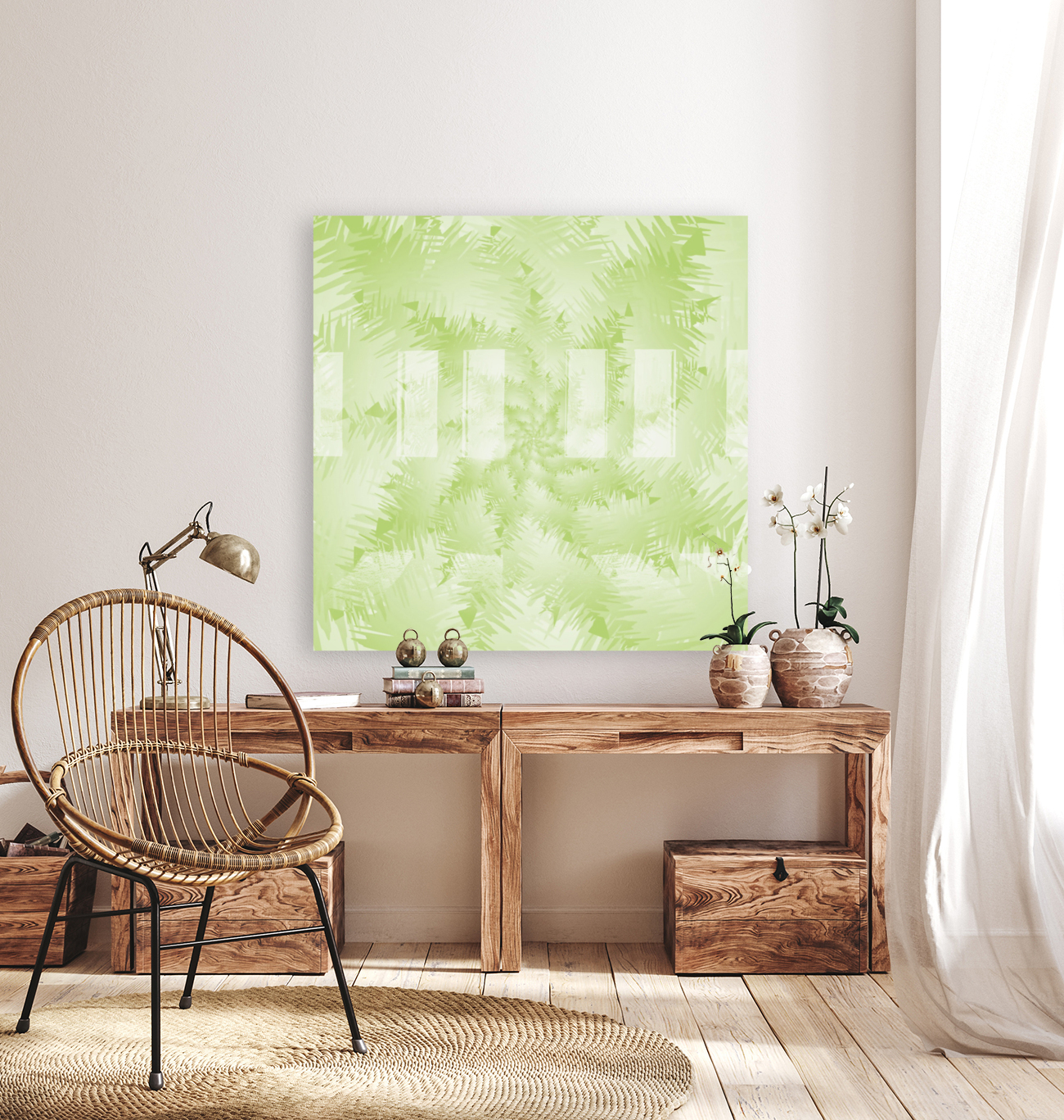 Green Snowflake Reproduction