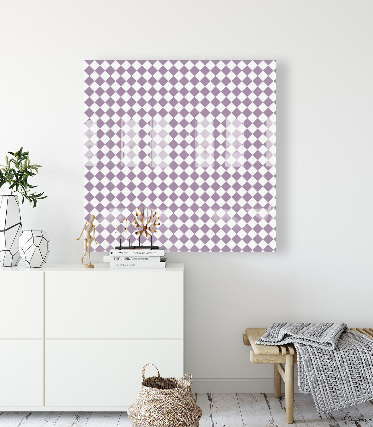 Purple Diamond Reproduction