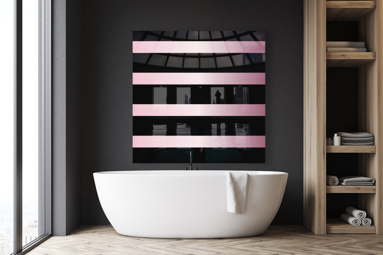 PINK GRADIENT STRIPE Reproduction