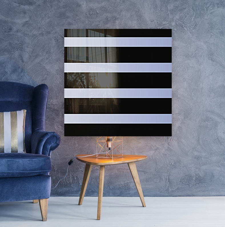 VIOLET PASTEL STRIPE Reproduction