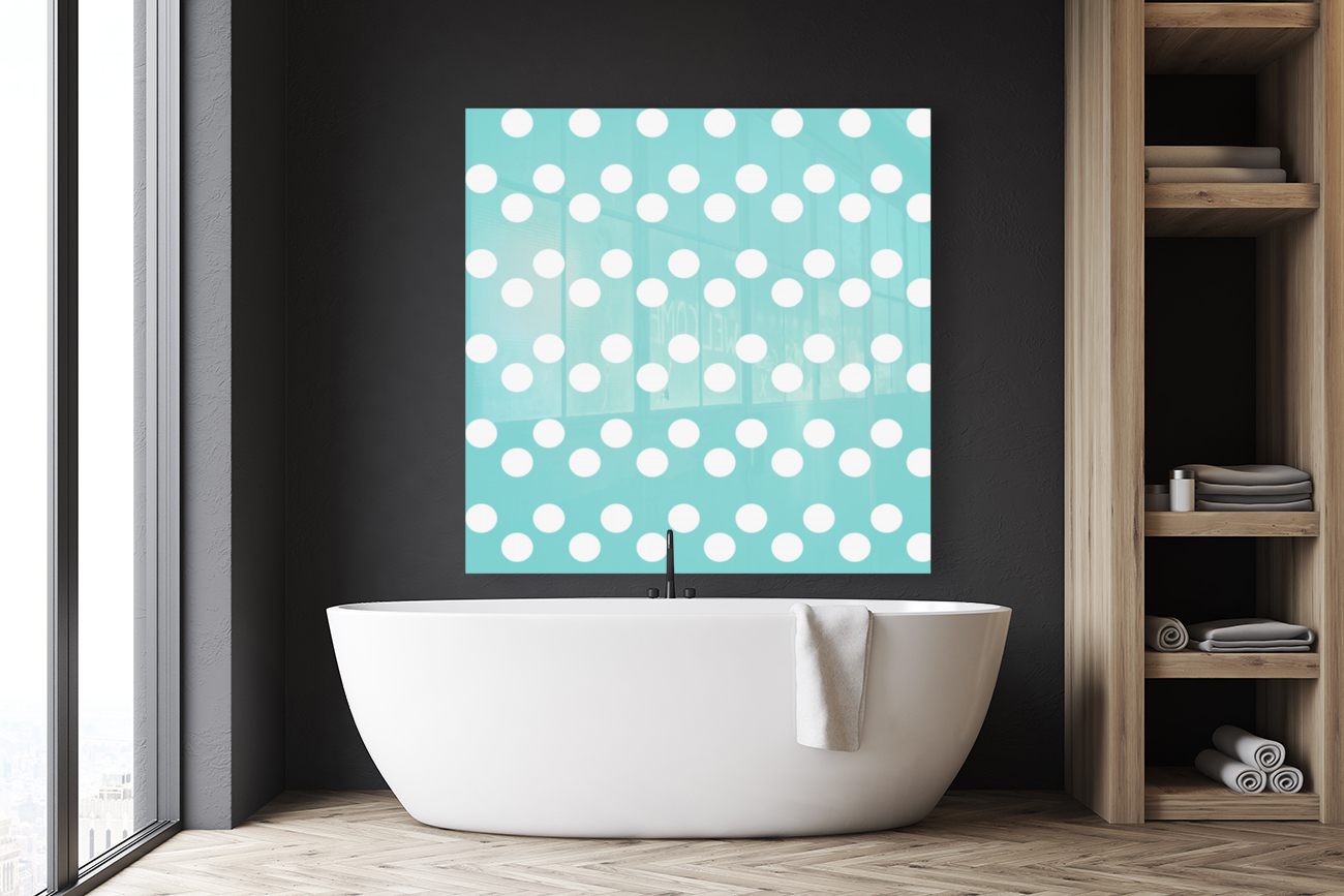 MINT Polka Dots Reproduction