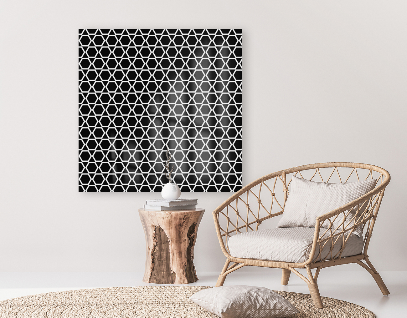 Black  Islam Art Reproduction