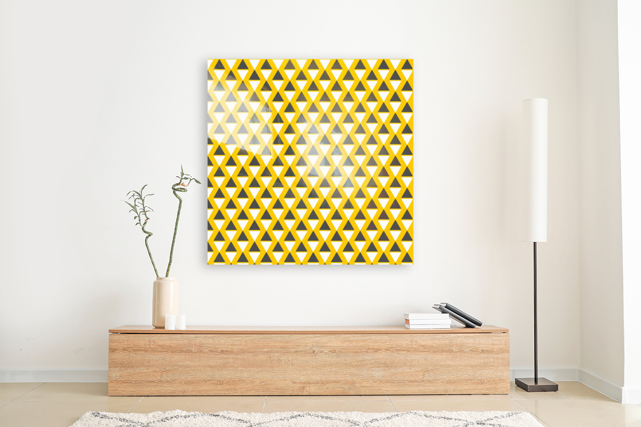 Yellow   pyramid Reproduction