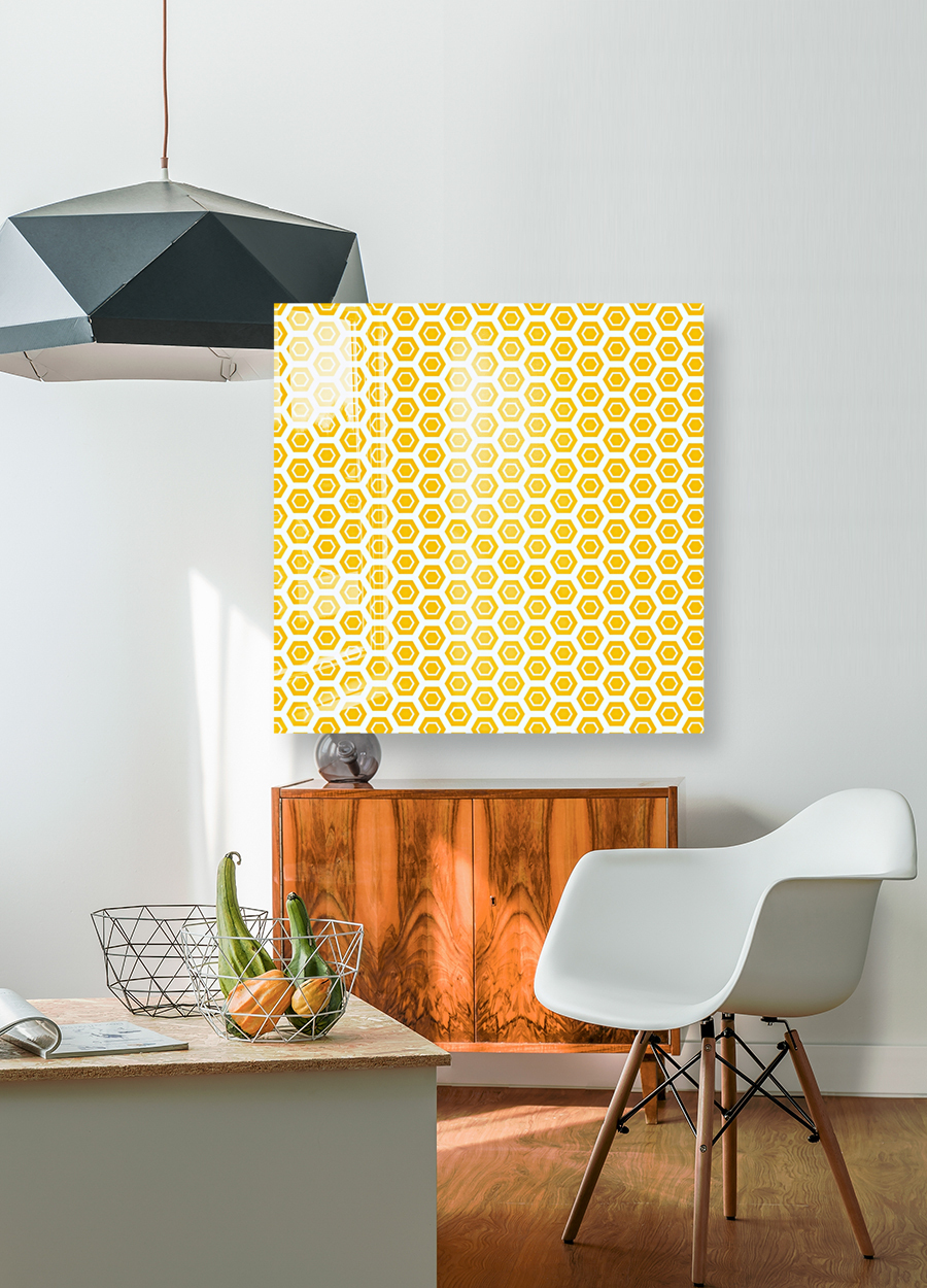 Yellow  Hexagen Reproduction