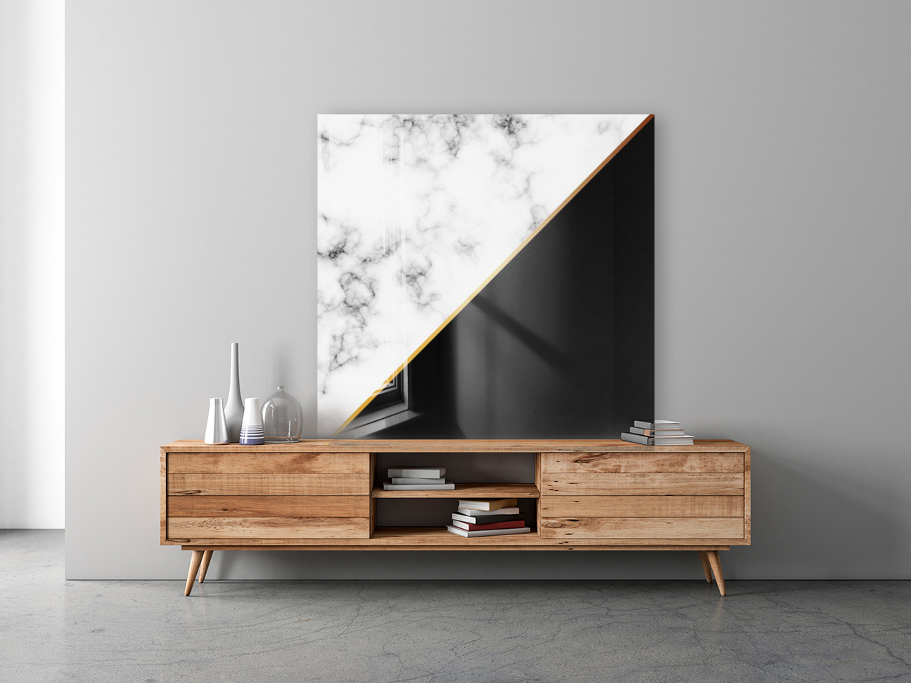 ABSTRACT MODERN MARBLE Reproduction