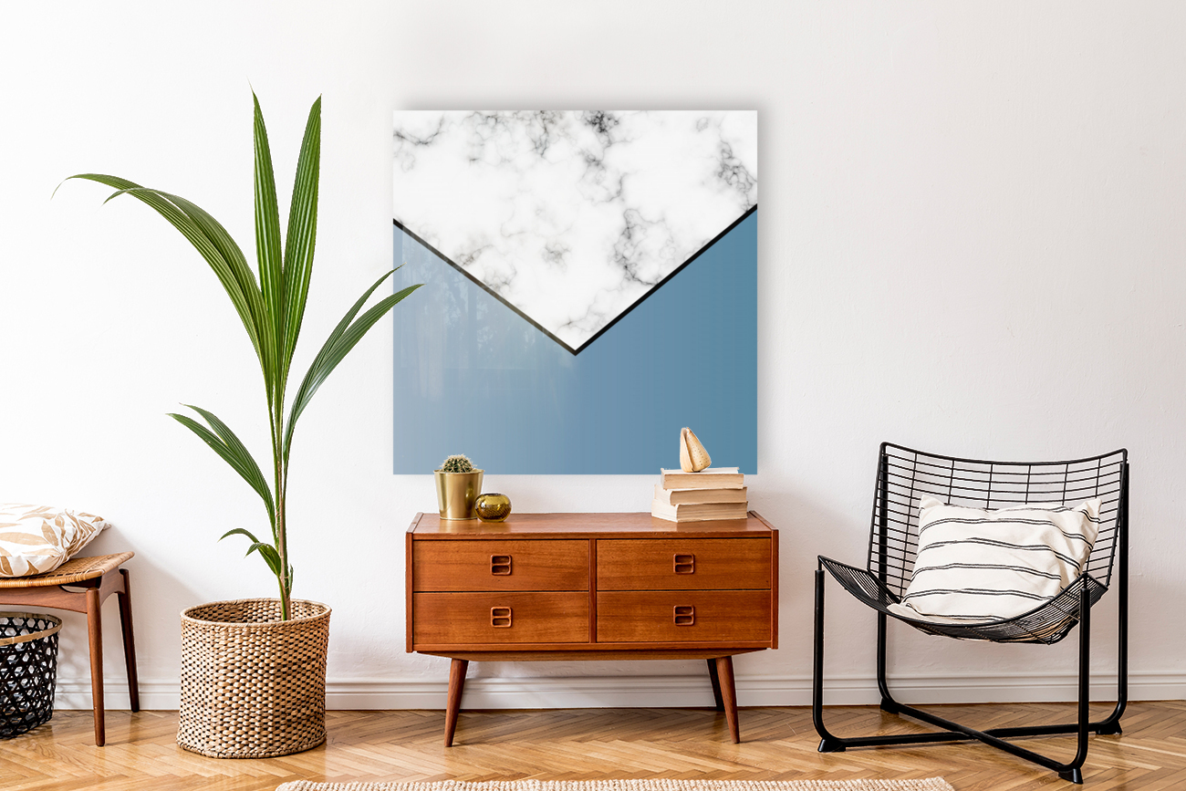 ABSTRACT GREY MODERN MARBLE Reproduction