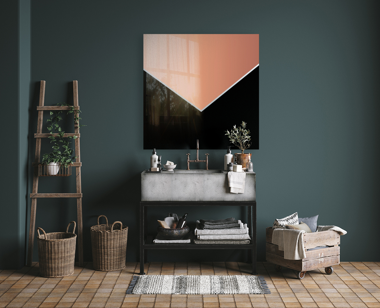 SKINTONE  MODERN ABSTRACT Reproduction