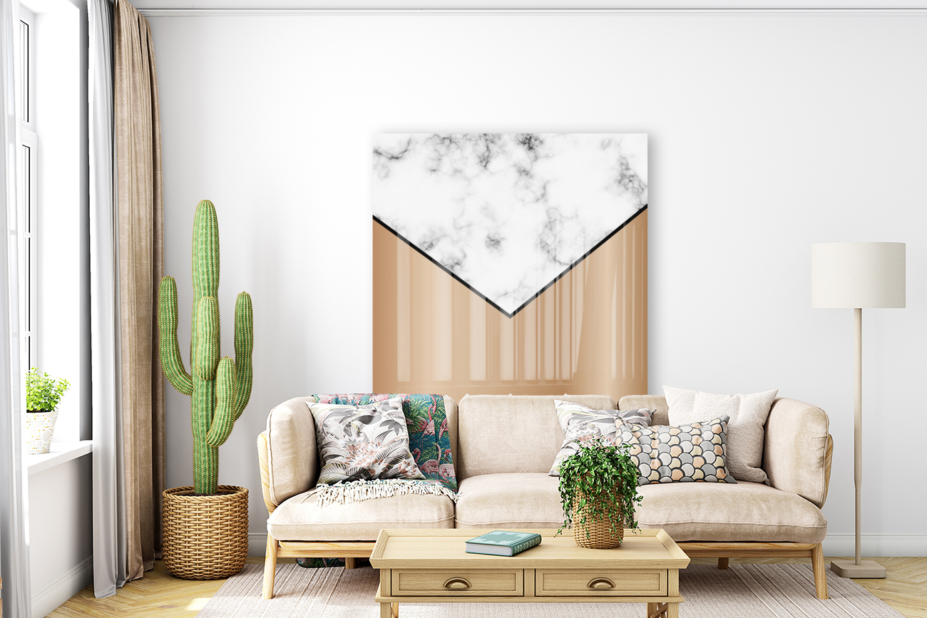 ABSTRACT PINE MODERN MARBLE Reproduction