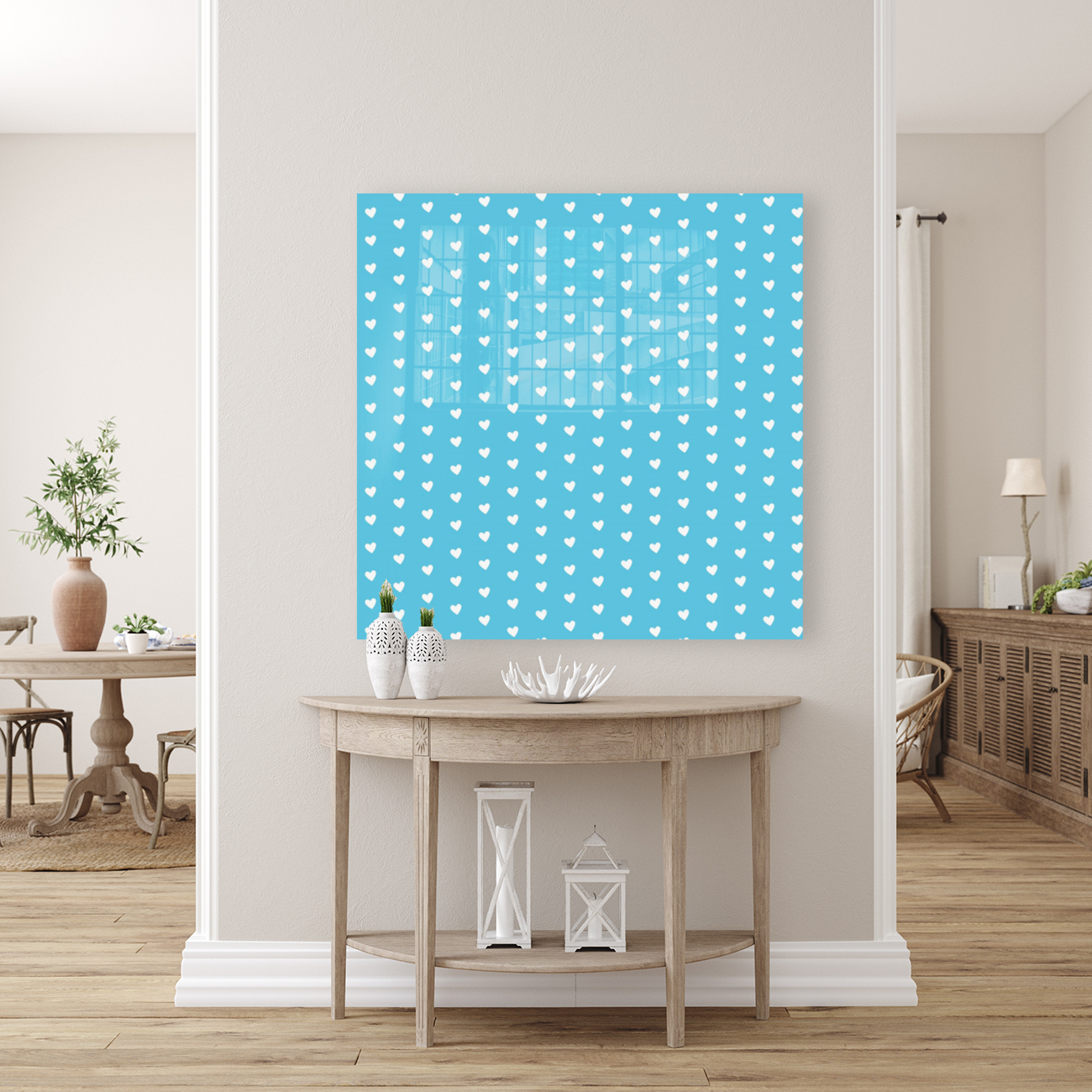 AQUA Heart Shape Pattern Reproduction