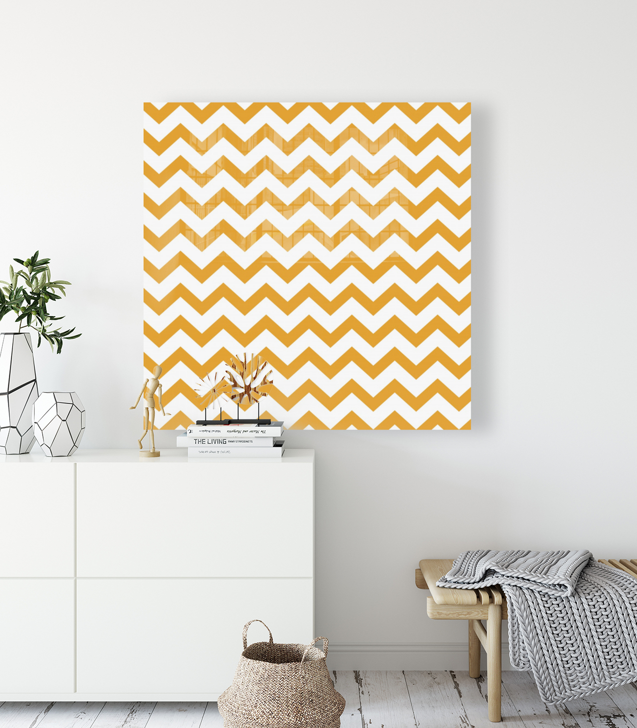 MARIGOLD CHEVRON Reproduction