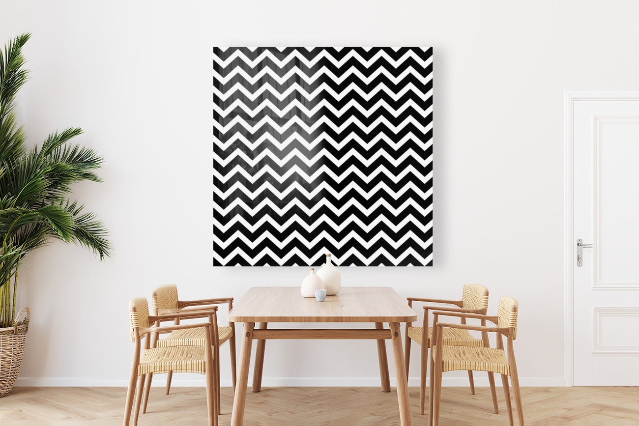 BLACK CHEVRON Reproduction