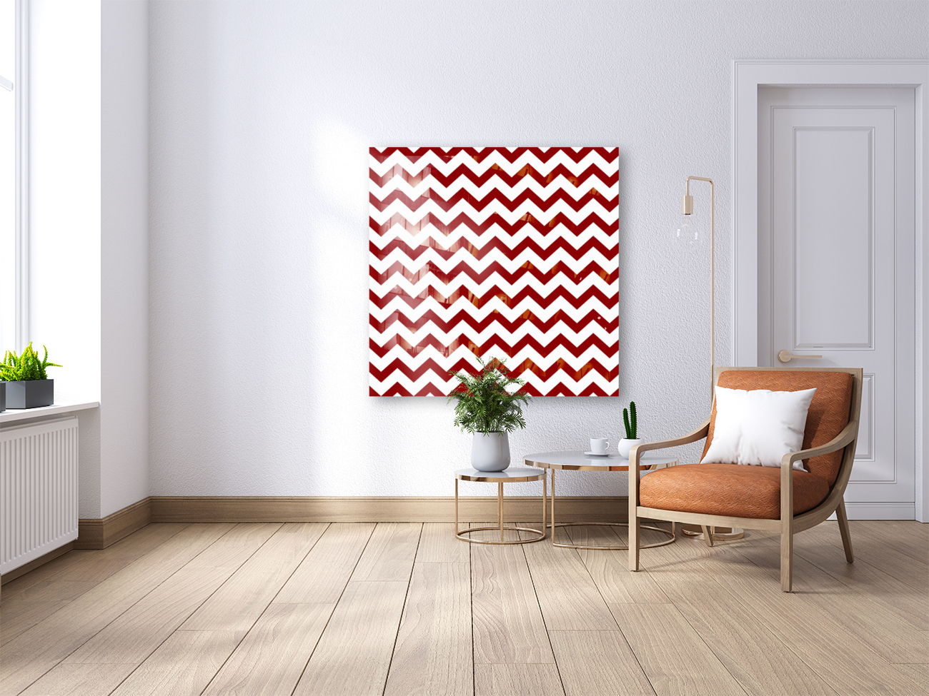 CURRANT CHEVRON Reproduction