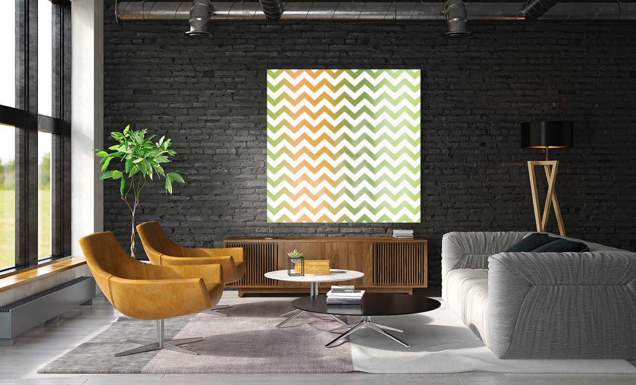PEAR CHEVRON Reproduction