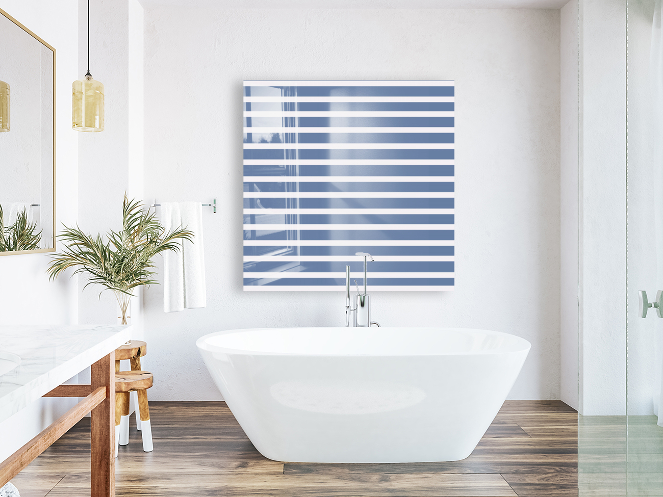 LAVENDER Stripes Reproduction