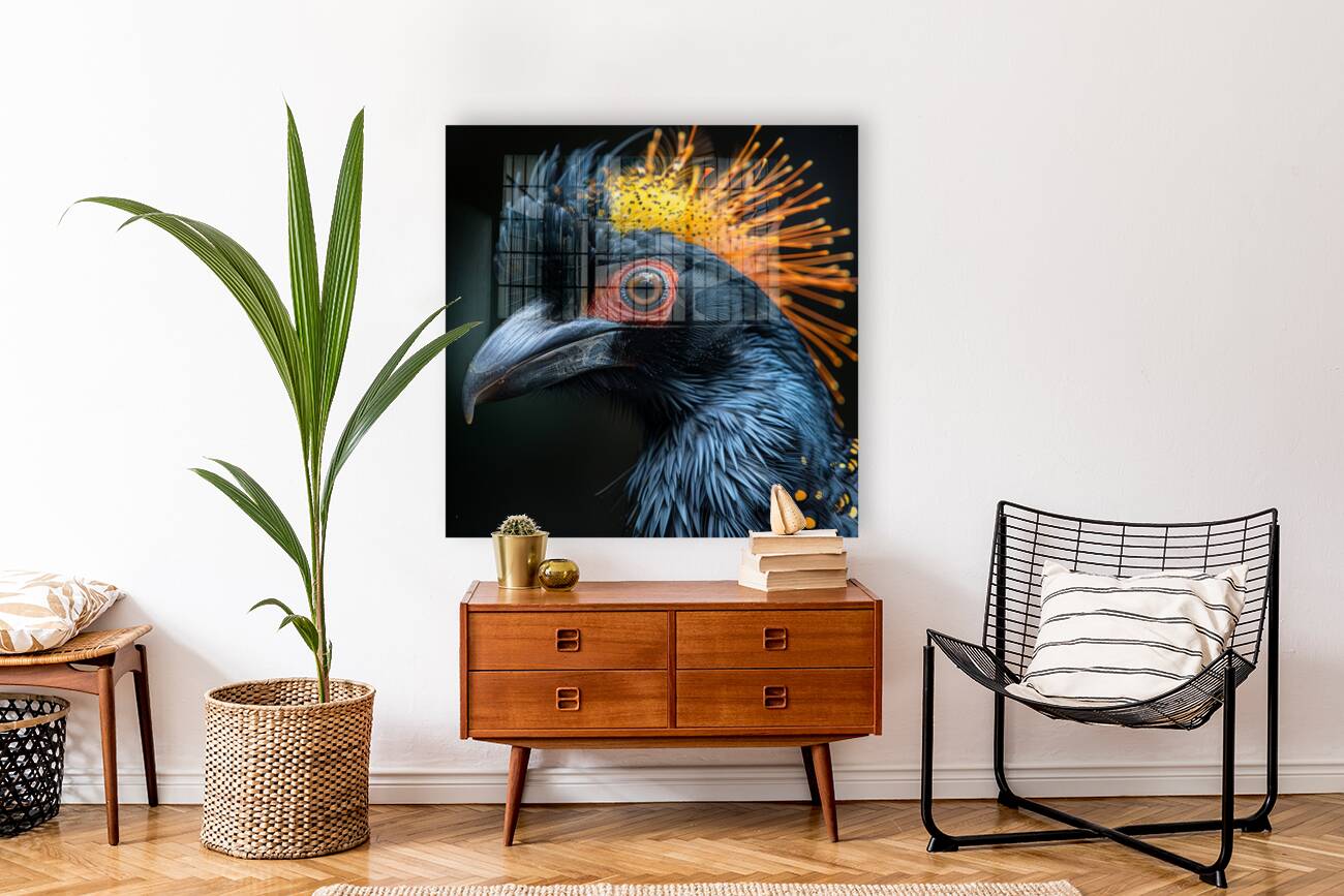 Exotic Feather Bird Reproduction