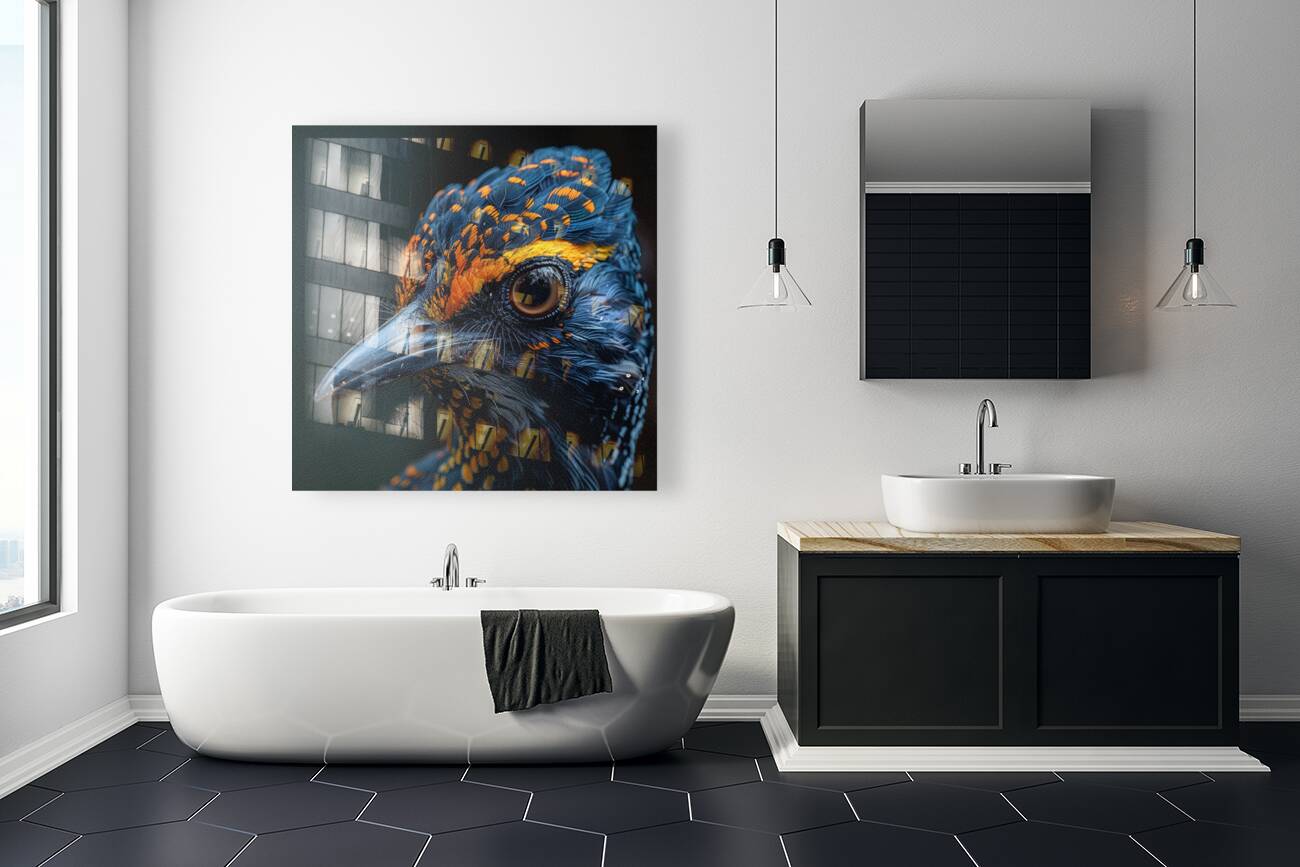 Exotic Pretty Bird Reproduction